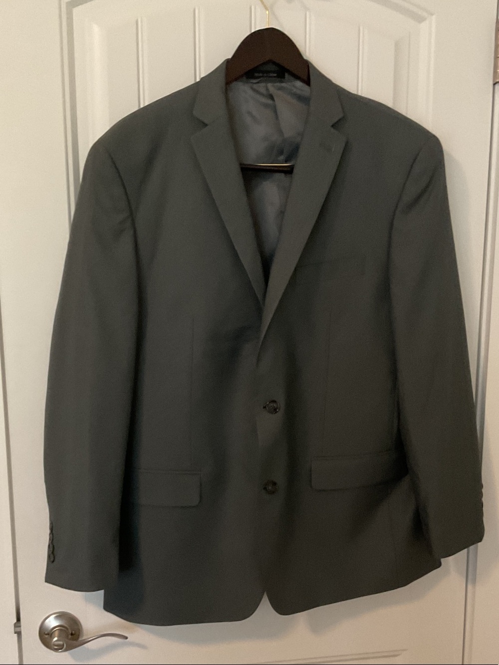 Michael Kors Men's Gray Two-Button Blazer